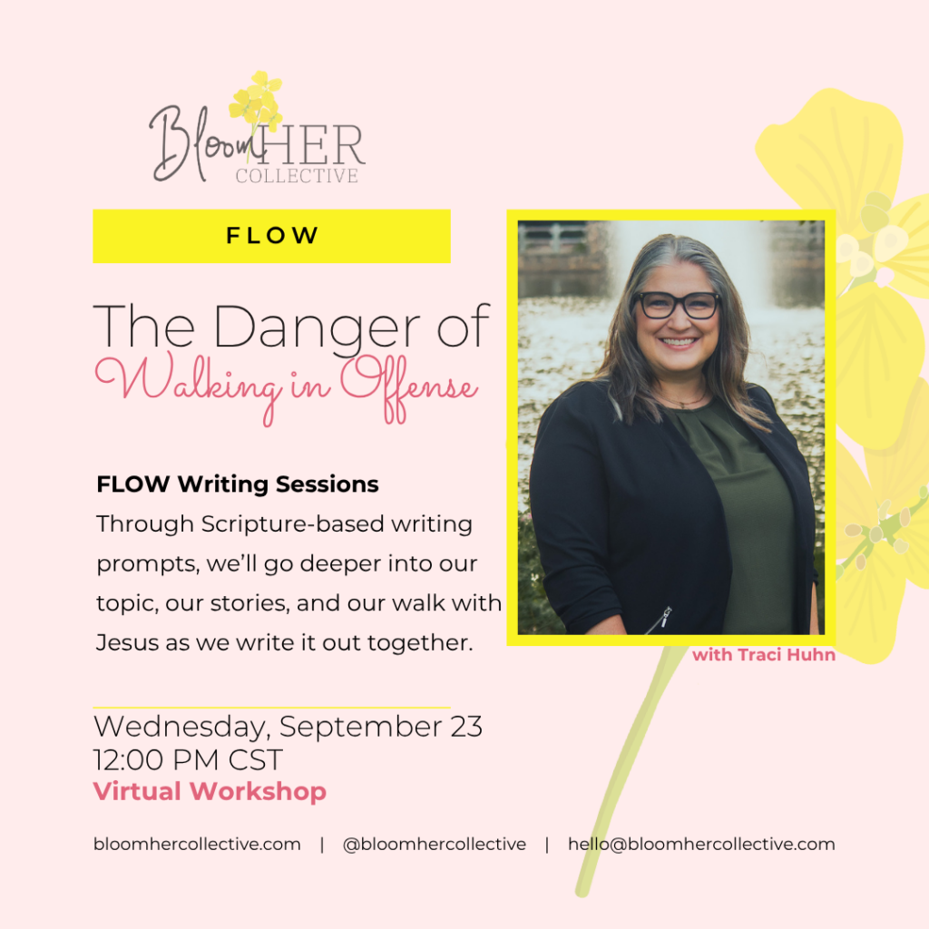 FLOW — Listen. Reflect. Respond as we write it out in these guided sessions with Traci Huhn