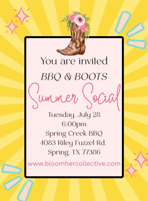 BloomHER Collective Summer Social BBQ & Boots